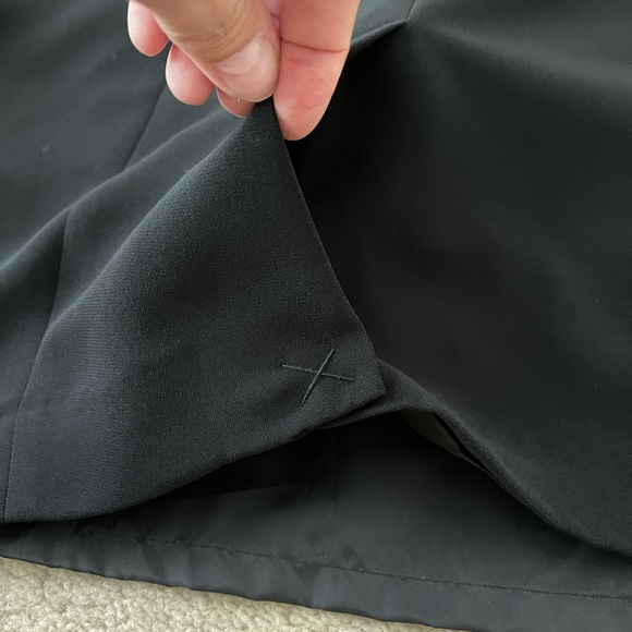 New Vtg Amanda Smith Exclusive of Decoration Black With Embroidery Dress, Sz 10 - Picture 11 of 12